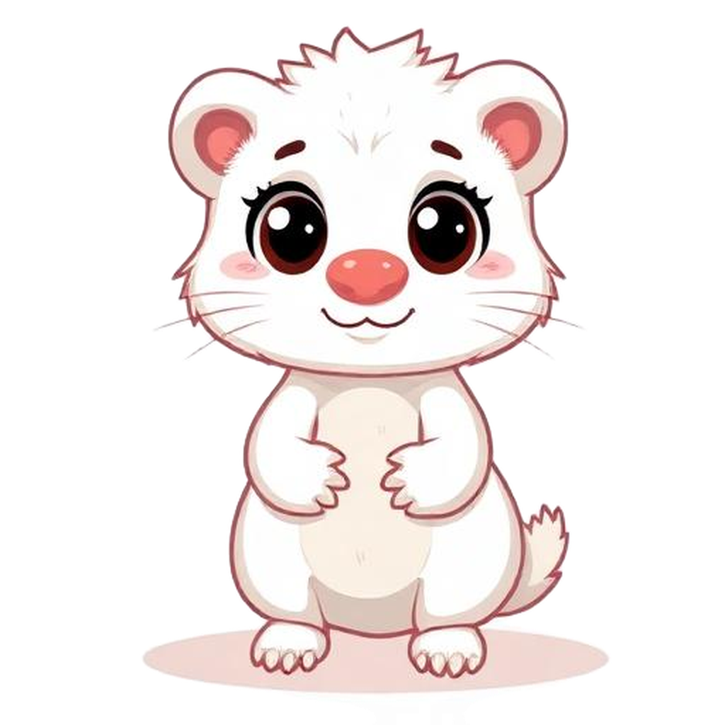 Snow Pawn — ermine ready to move